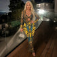 Butterfly Print Mesh Sheer Deep V Neck Long Sleeve Maxi Dresses 2026 Woman Party Dress Sexy Outfits