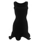 Sleeveless Ruffled Dresses for Summer Women Fashion Sexy Black Mini Dress