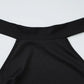 Halter Backless Ruffled Hem Long Dresses 2025 Woman Elegant Party Dresses Black