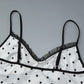 Polka Dot White 2 Piece Set Cami Top and Midi Skirt Matching Sets Cruise Outfits for Woman Summer 2026