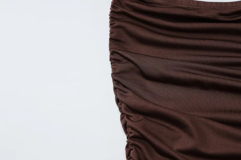 Strapless Long Maxi Dress Sexy Beach Party Vacation Outfits Summer Dresses Women Fashion Clothes