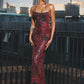 Sexy Shirring Backless Dress Women Snakeskin leather Trend Wild Halter Sleeveless Fashion Chic Street Party Bodycon
