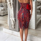 Colorful Tassel Knit Dress Women Fashion Sexy Backless Sleeveless  Stretch Skinny Elegant Trend Party Street Bodycon