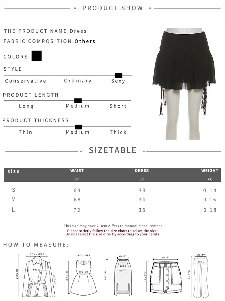 Sexy Ruched 2-Piece Set Women 3d Flowers v-Neck Slit Tank Tops+Tassels Skirts Midnight Hottie Hipster Summer Outfits