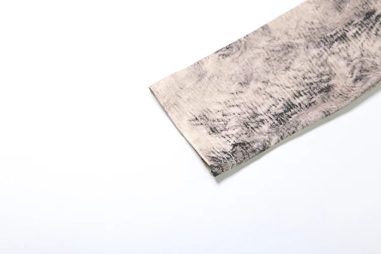 Elegant 2-Piece Set Women Fur Collar Single Breasted Crop Tops+Skirt Matching Streetwear Tight Luxury Skinny Outfits