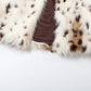 Hipster Furs Leopard Luxury Jacket Women Warm Winter Full Sleeve Streetwear Wild Hipster Midnight Open Collar Chic Coat