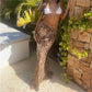 Sexy Women Sheer Mesh Maxi Skirt Zebra Leopard Print Low Waist Flowy Beach Cover Up Skirt Summer Vacation Party Skirt