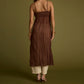 Women Y2K Front Split Cami Top Spaghetti Strap Ruffle Irregular Hem Chiffon Shirt Dress Beach Mesh Sundress