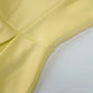 Halter Backless Long Dresses for Summer French Style Elegant Yellow Dress Woman Clothes