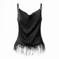 Women Feather Tank Top Summer High Street Sleeveless Fluffy Fur Cami Tops Flowy Fringe Y2k Going Out Crop Tops