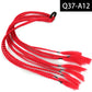 Synthetic Colored Braided Ponytail Hair Extension Rainbow Color Braids Pony Tail With Elastic Band Girl's Pigtail