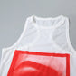 Lip Print Women Long Tops Sexy Y2K Hipster Thin O-neck Sleeveless Wild Basic Stunning Street Club Midnight Party Vest