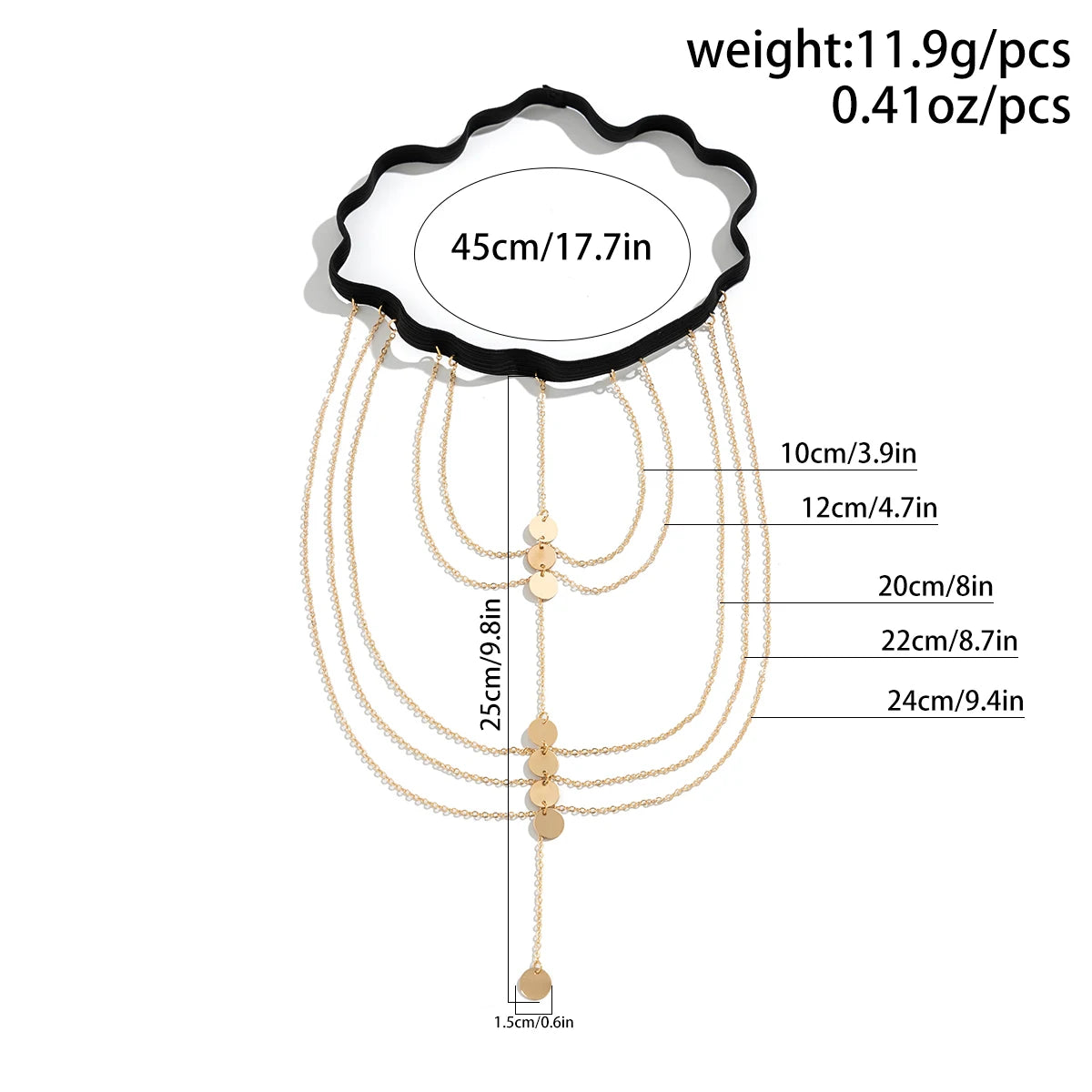 Boho Multilayer Elastic Band Star Sequin Tassel Leg Thigh Chain Women Wed Bikini Summer Body Jewelry Wed Accessories