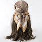 Bohemian Style Floral Print Women’s Square Silk Scarf Satin Head Wrap Tropical Leaf Flower Design Scarves Bandana Hijab
