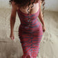 Backless Maxi Dress Women Sleeveless Leopard Print Sexy Skinny Clubwear Stretch Tight Beach Vacation Slim Vestidos