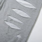 Casual Hollow Pants Woman Hipster Irregular Design Elastic Streetwear Wild Basic Classic Oversize Skinny Trousers