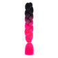 24 Inch Jumbo Braids Extensions Synthetic Braiding Hair Afro Ombre Color kanekalon Hair for Children Braid
