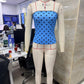 Y2K Vintage Polka Dot Print Strapless Tube Top Women Sleeveless Slim Fit Cropped Bandeau Top Summer Basic Camisole