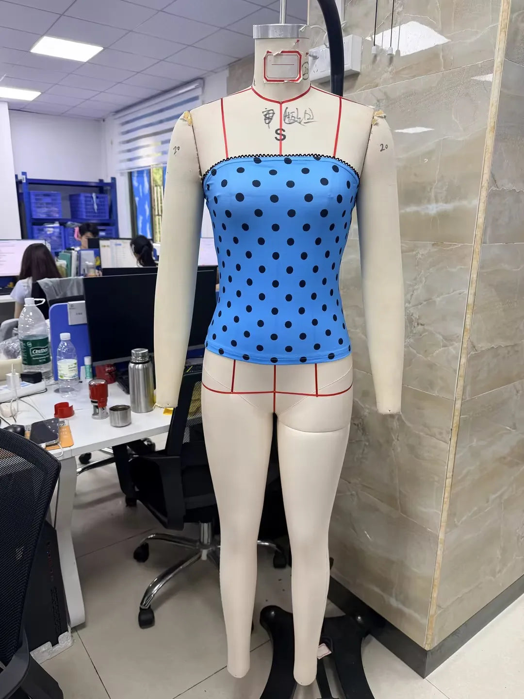 Y2K Vintage Polka Dot Print Strapless Tube Top Women Sleeveless Slim Fit Cropped Bandeau Top Summer Basic Camisole