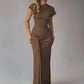 Women's Summer High Waist Sexy Maxi Dress O-Neck Sleeveless Bodycon Lace Up  Fashion Evening Party Long Dresss