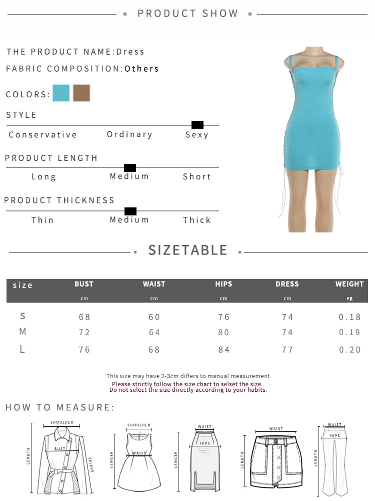 Cross Bandage Dress Women Tassel Square Collar Sleeveless Sexy Midnight Hottie Simple Classic Summer Mini Bodycon