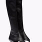 New European and American Fish Mouth Clip Toe Mid Boot, Fashionable Thin High Heel Side Zipper Women's High Tube Cool Boot