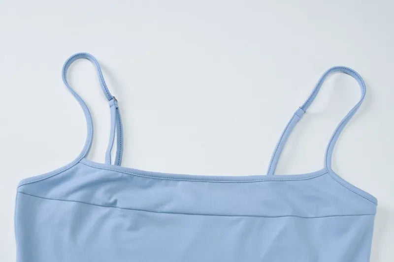 Blue Two Piece Set Short Dresses with Long Sleeve Shawl 2025 Fall Outfits for Woman Clothing