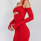Sexy Hollow Out Backless Mini Dress For Women Elegant Spaghetti Strap Bodycon Party Short Dresses Vestido Clubwear