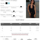 Metal Ring Vests Women u-Neck Backless Tassel Skinny Solid Sexy Midnight Fashion Street Beach Party Hottie Chic Clubwear