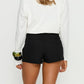 Womens Low Rise Shorts Casual Solid Color Tight Fitted Mini Boxer Shorts Bottom Stylish Summer Fashion Streetwear