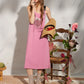 Strawberry Graffiti Print Punk Overall Dress, A-Line Sleeveless Streetwear Midi Dress, Y2K Sweet Grunge