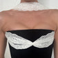 Halter Y2K Tank Top Women Patchwork Mesh Summer Trend Strapless Hollow Lace-Up Wild Beach Vacation Clubwear Camisole
