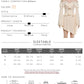 Ruffled Patchwork Dress Women Sexy Simple Slash Neck Bandages Puff Sleeve Irregular Hem Fashion Party Club Bodycon