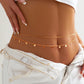 Sexy Flat Snake Chain Waist Belly Belt for Women Summer Beach Bikinis Simple Body Chain Festival Jewelry Accessories