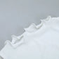 White Ribbed Tank Top with Frill Trim Old Money Style Sleeveless Tops 2026 Summer Clothes for Women