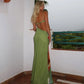 Tropical Floral Print Cut Out Backless Maxi Dress 2026 Woman Sexy Summer Dresses Beach Vacation Outfits