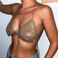 Sexy Luxury Full Rhinestone Lingerie Chest Bra Chain Women Summer Bikini Festival Accessories Nightclub Body Jewelry