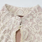 Sexy Hollow Lace Jacquard Dress for Women Clothing Spring Fashion Flared Long Sleeve Mini Dresses
