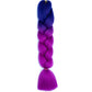 24 Inch Jumbo Box Braids Extensions Synthetic Braiding Hair DIY Hair Braids For Children Pink Purple Yellow Gray