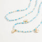 2Pcs/Set Boho Elastic Seed Beads Waist Belly Belt Chains Women Summer Bikini Conch Aesthetic Body Jewelry Accessories