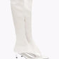 New European and American Fish Mouth Clip Toe Mid Boot, Fashionable Thin High Heel Side Zipper Women's High Tube Cool Boot