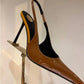 European and American Spring/Summer New Pointed Stiletto Sandals Fashionable and Sexy Party Wedding Women's High Heel Sandals