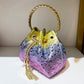 Rhinestones Evening clutch Bag Purses and handbag luxury Designer shoulder bag Shiny Crystal Clutch purse bucket bag