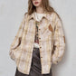 Women's Long Sleeve Graphic Tee with Rabbit Print, Loose Fit Casual Top for Everyday Wear