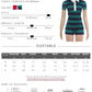 Striped Print 2-Piece Set Women Lapel Single-Breasted Patchwork t-Shirt+Simple Mini Short Sporty Style Streetwear
