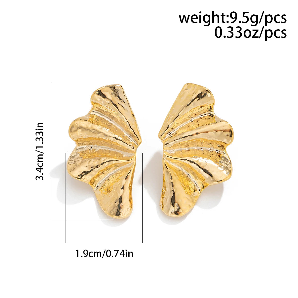 Minimalist Tiny Maple Leaf Stud Earrings Trend 2024 for Women Exquisite Punk Geometric Piercing Earrings Party Jewelry