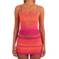 Women’s 2-Piece Knit Set Gradient Sleeveless Camisole and Bodycon Mini Skirt Slim Fit Summer Party Club Matching Outfit