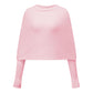 Women Loose Mohair Knitted Sweater Draped Off Shoulder Flare Sleeve Sheer Knit Jumper Cross Wrap Back Winter Pullover