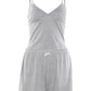 Sporty Streetwear Women Trend Simple 2-Piece Set Trend Fashion Bow Appliques Low Chest Camisole+Shorts Hottie Suits