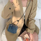 Mini Denim Crossbody Bags for Women 2026 Lingge Chains Shoulder Bag Fashion Brands Box Bag Lipstick Coins Purses and Handbags